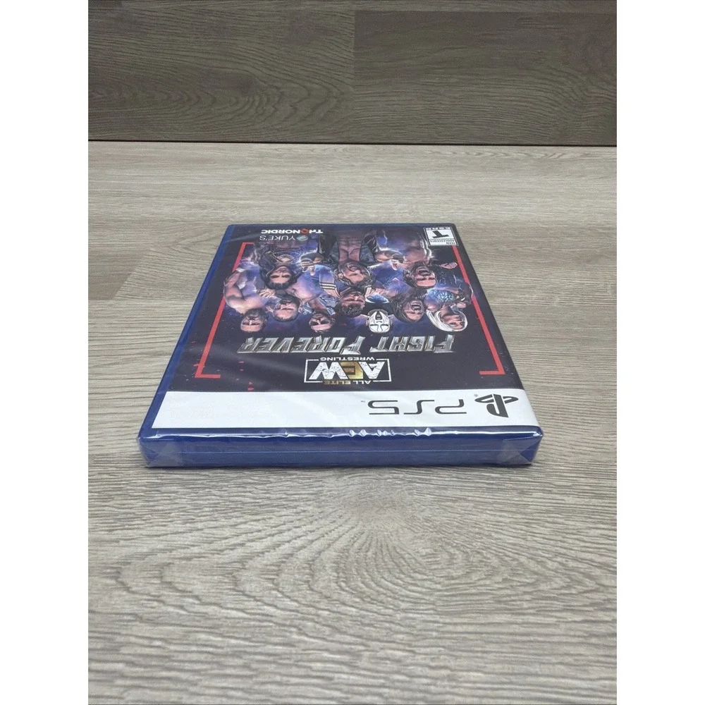 AEW All Elite Wrestling Fight Forever Sony PlayStation 5 - New/ Factory Sealed